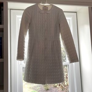 Kate Spade quilted, fitted jacket